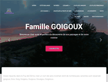 Tablet Screenshot of goigoux.com